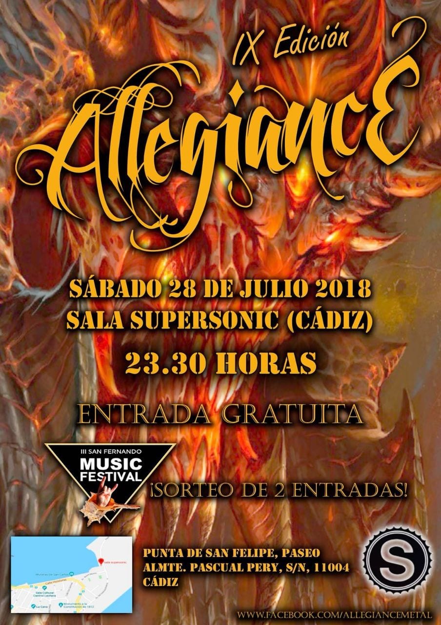 IX edición del Allegiance – Cádiz, julio 2018