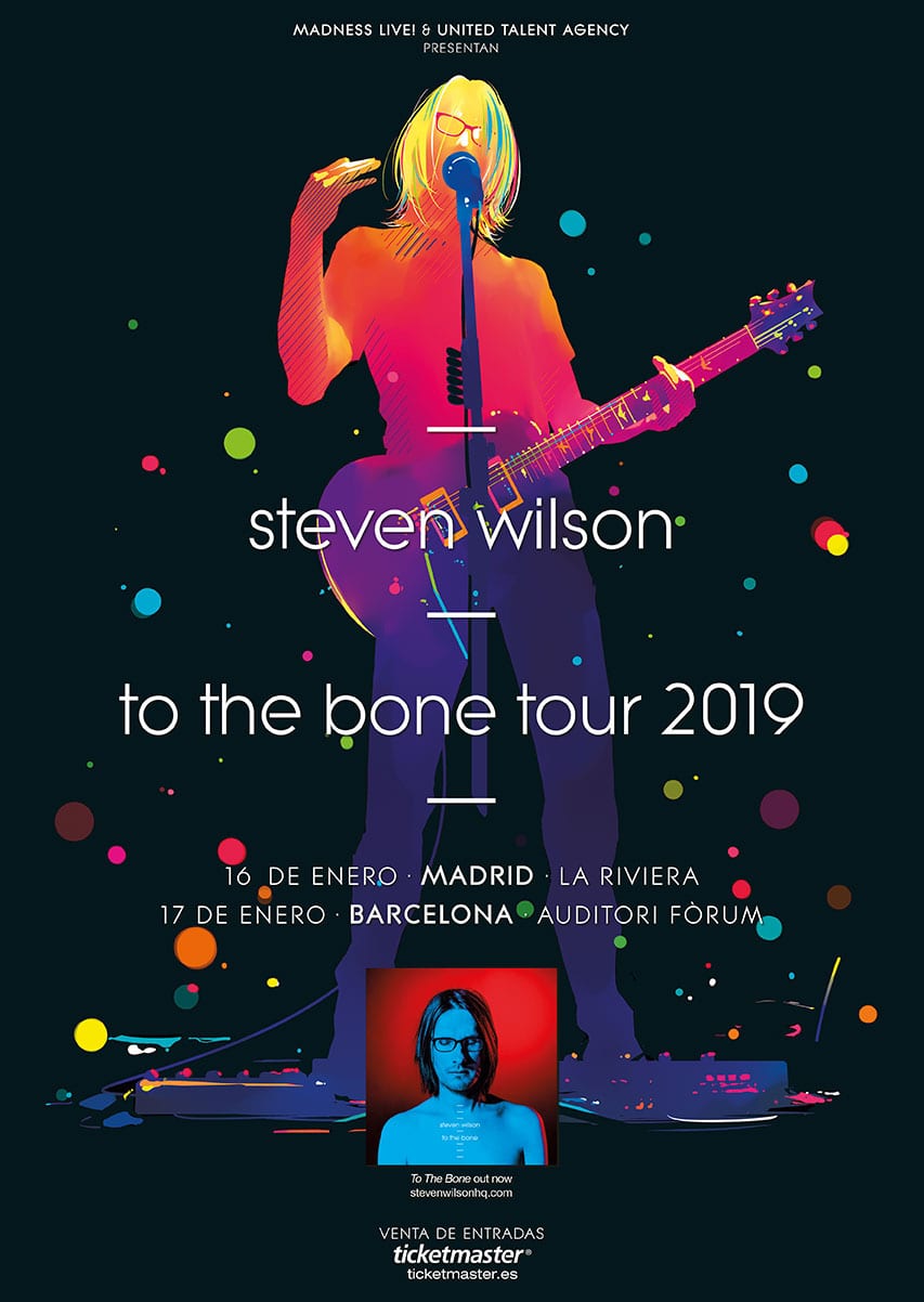 STEVEN WILSON en Madrid y Barcelona en enero de 2019