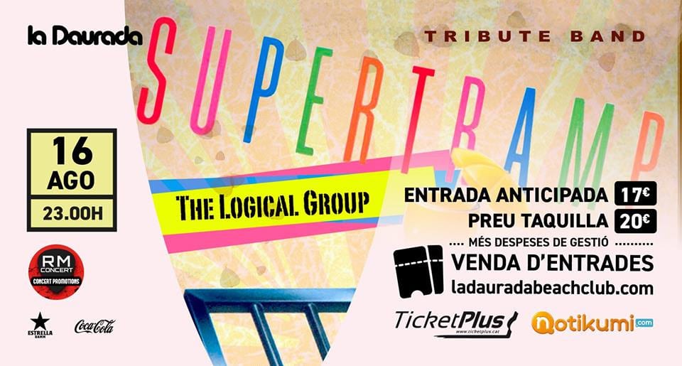 The Logical Group «La mejor banda tributo a Supertramp» en Vilanova i la Geltrú
