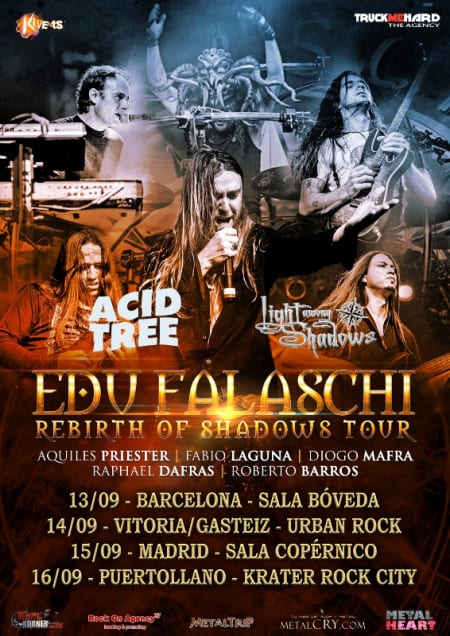 Edu Falaschi de gira por España en septiembre