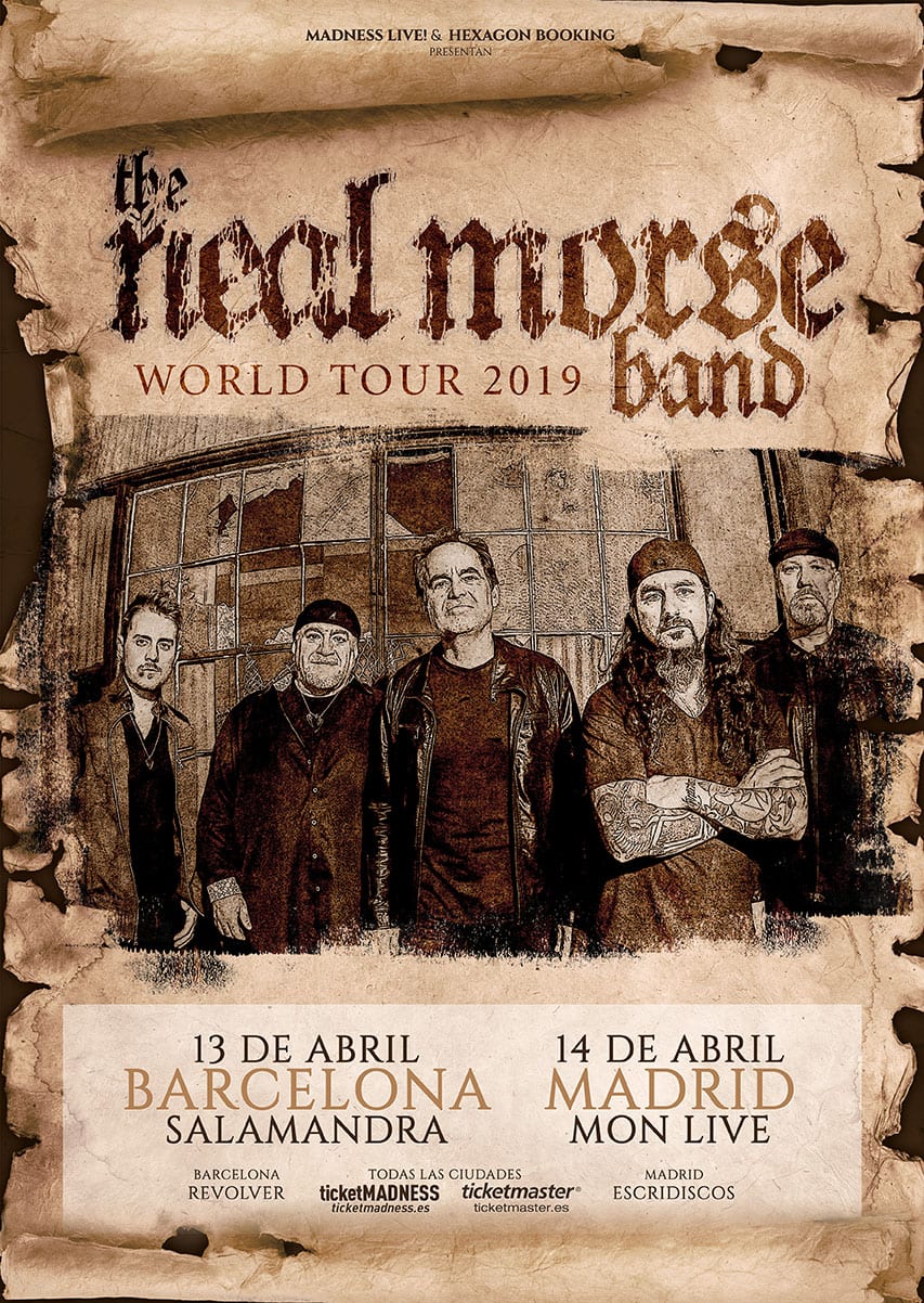 THE NEAL MORSE BAND de gira por España en abril