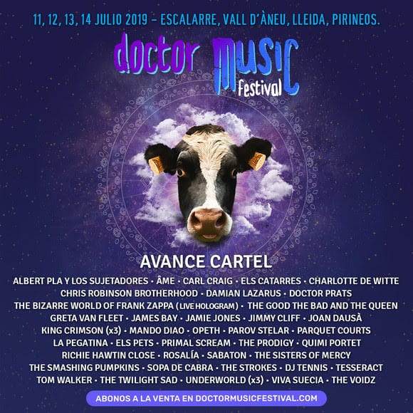 Primeras confirmaciones del Doctor Music Festival 2019