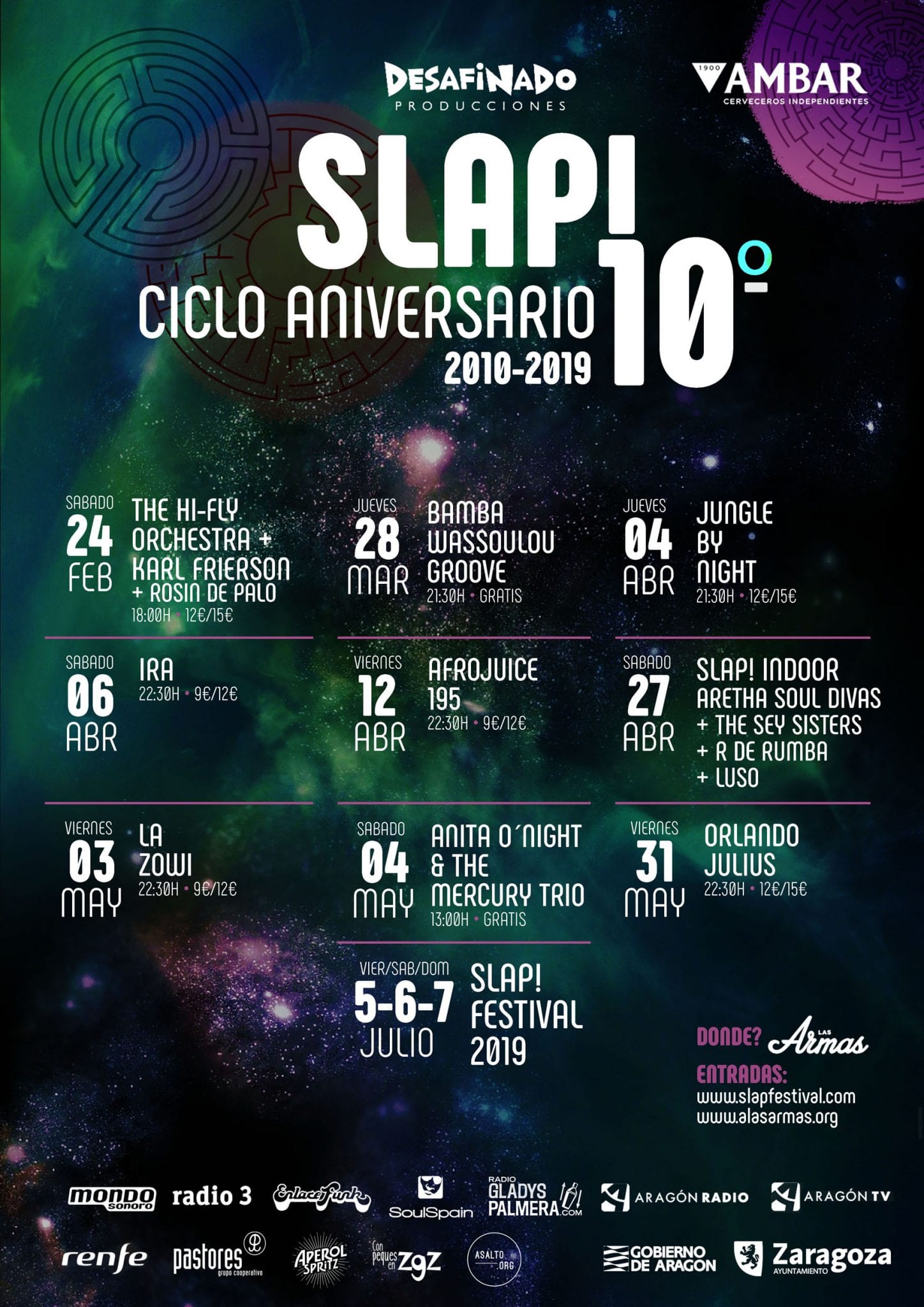 El Slap! Festival celebra su décimo aniversario