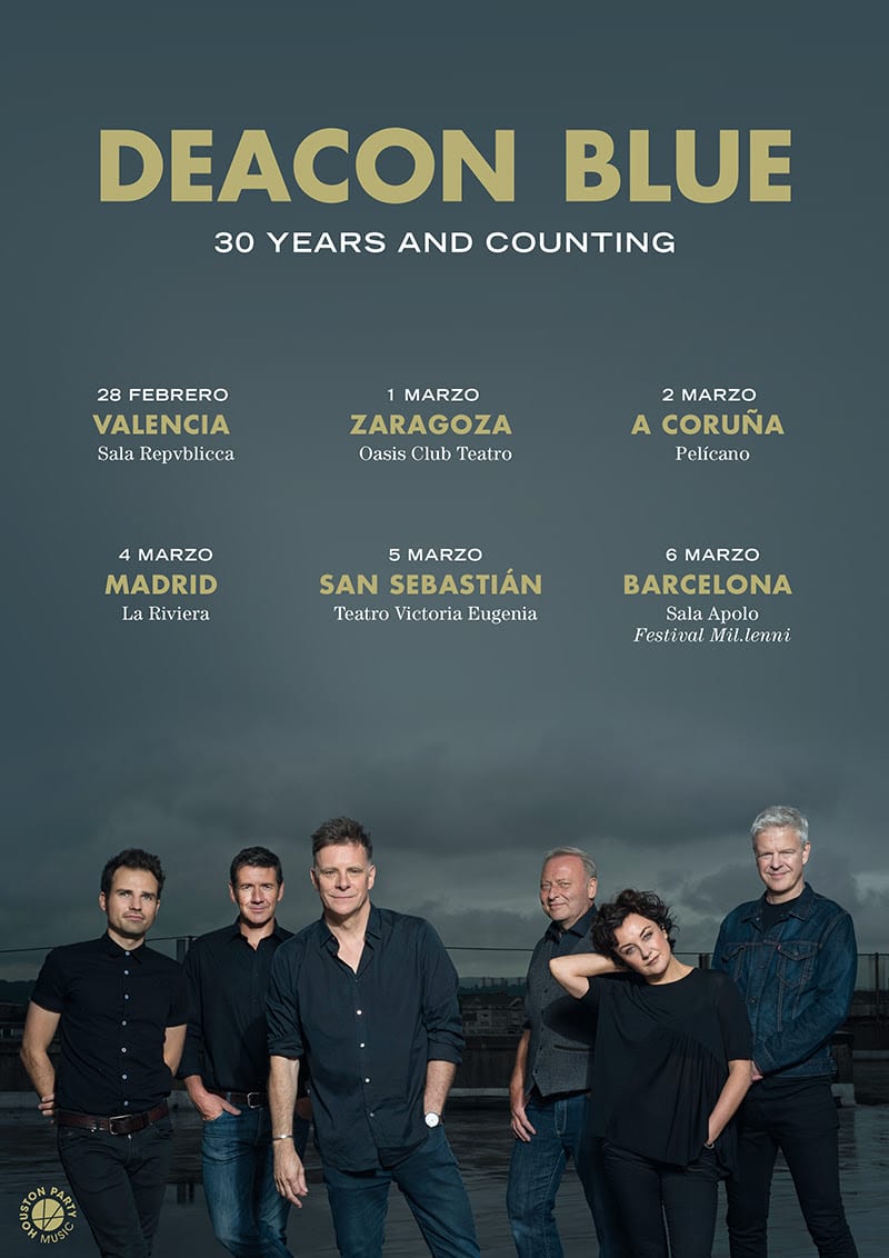 Deacon Blue empiezan este jueves en Valencia su gira «30 Years And Counting»