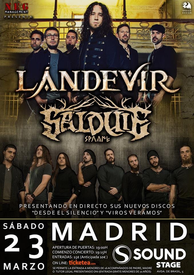 Lándevir + Salduie en Madrid el día 23