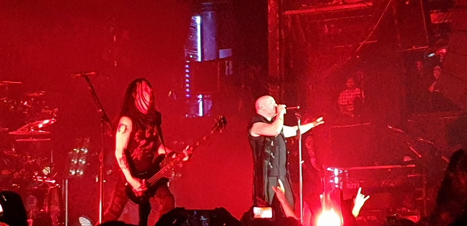 Crónica de DISTURBED + SKINDRED en Barcelona, Razzmatazz, 19/04/2019