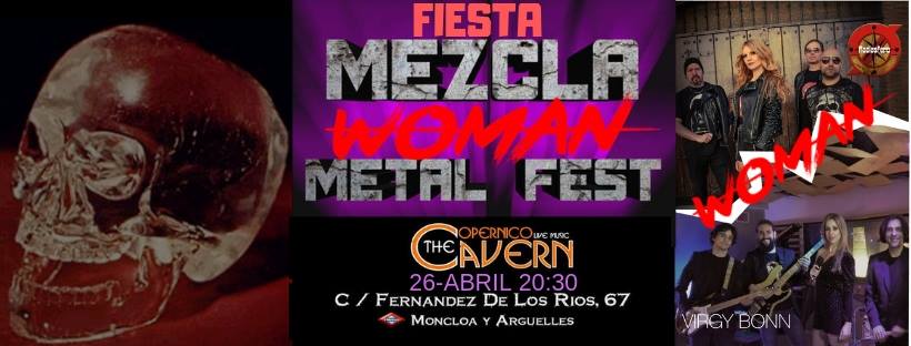 Woman Mezcla Metal Fest en Madrid a finales de mes