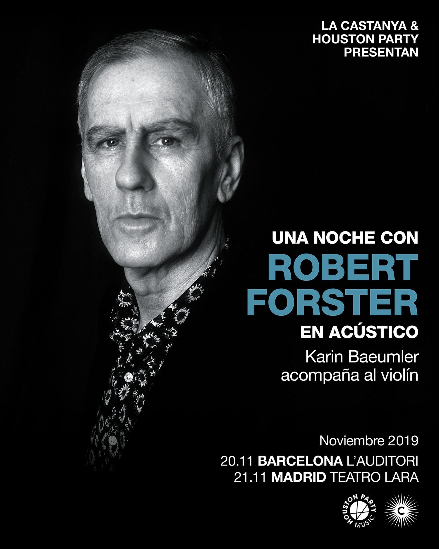 Robert Forster presentará “Inferno” en noviembre en Barcelona y Madrid