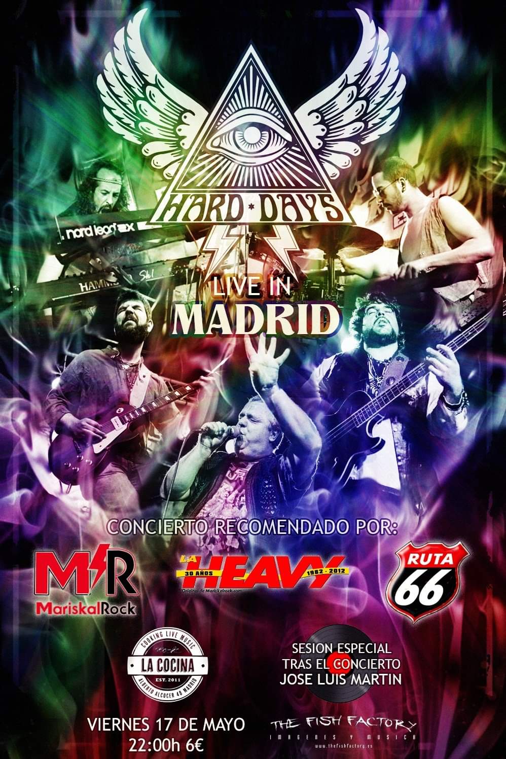HARD DAYS el 17 de mayo en Madrid