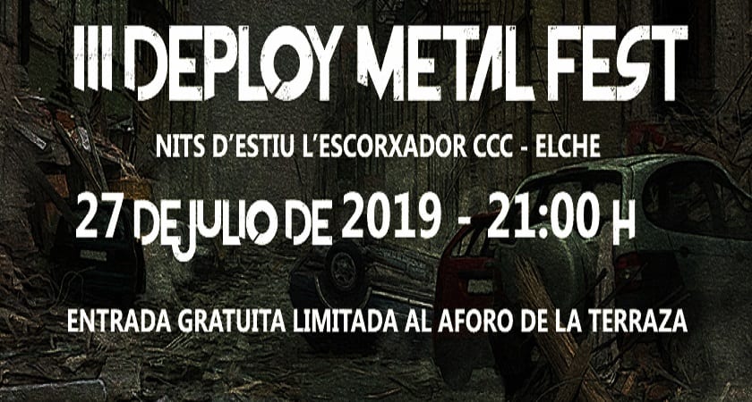 Elche acoge la III edición del Deploy Metal Fest