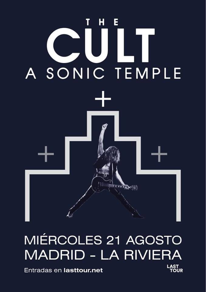 CRÓNICA DE THE CULT, SALA LA RIVIERA (MADRID) – 21/08/19