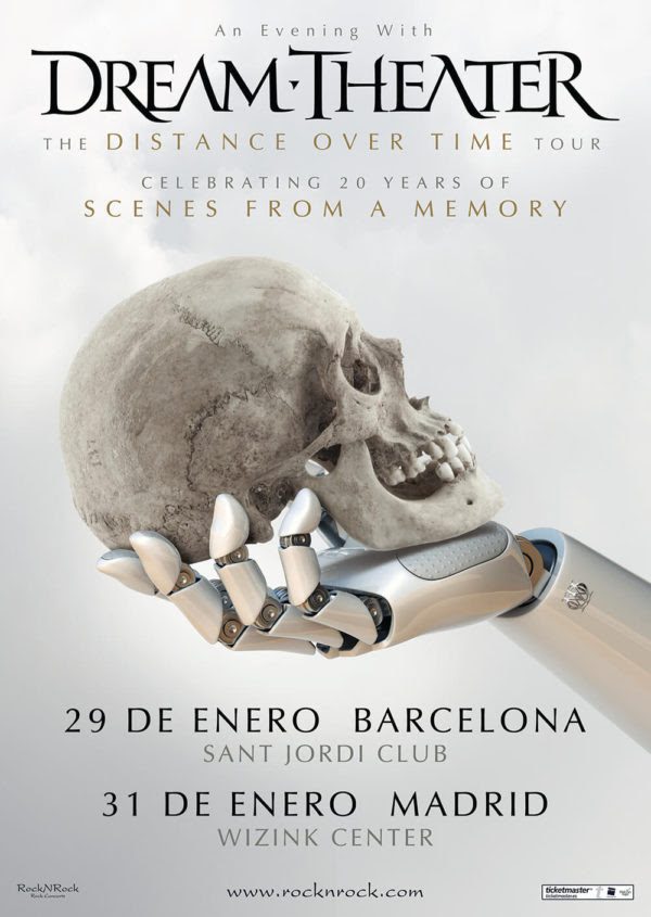 Dream Theater vuelve a España en enero