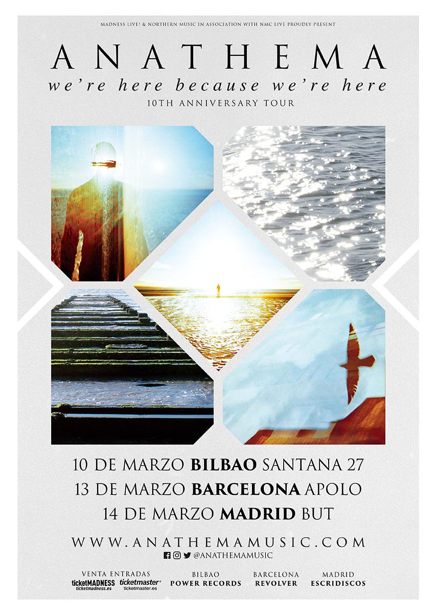 ANATHEMA de gira por España en marzo