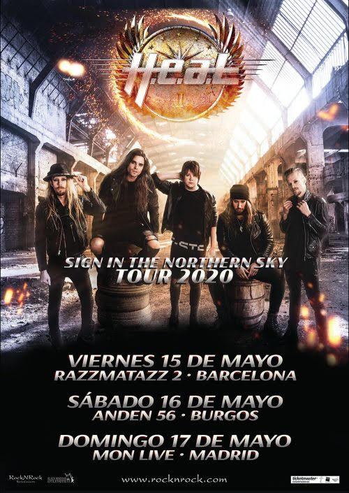H.E.A.T de gira por España en mayo