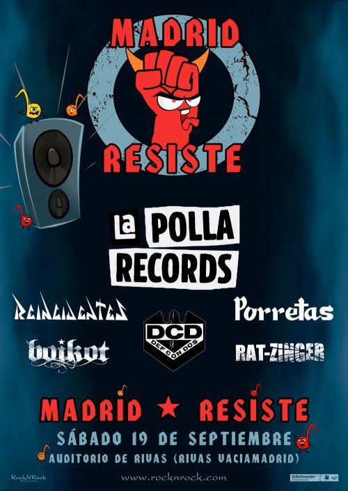 LA POLLA RECORDS se despide de Madrid con las mejores bandas del punk rock nacional