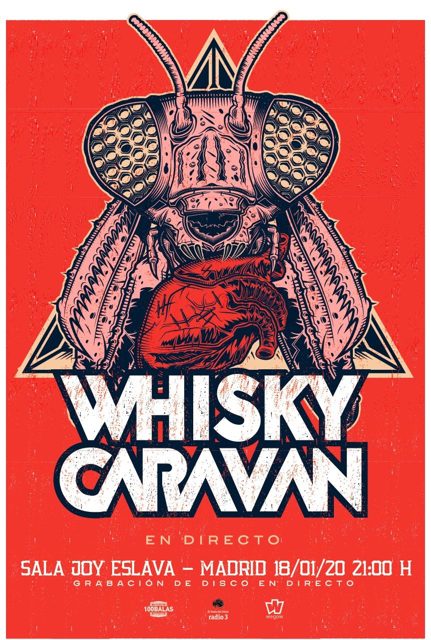 Whisky Caravan el próximo día 18 en Joy Eslava
