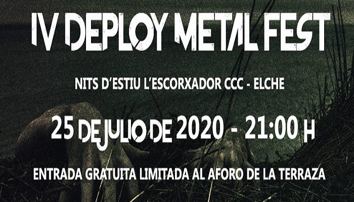 Elche acoge la IV edición del Deploy Metal Fest