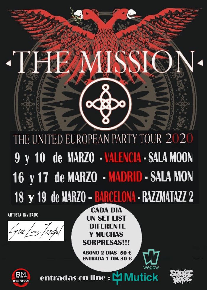 The Mission «The United European Party Tour 2020»