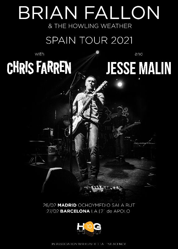 La gira española de Brian Fallon se aplaza hasta febrero