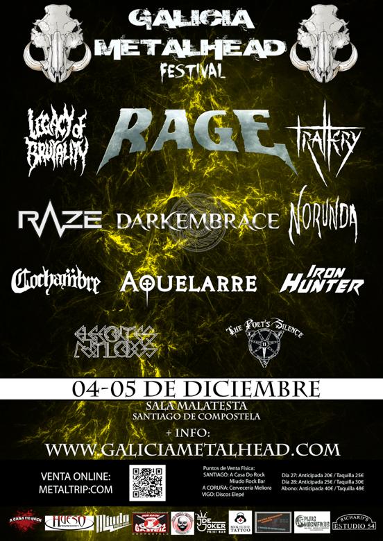 Nueva fecha para el Galicia Metalhead Festival