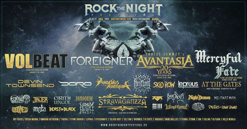 EL ROCK THE NIGHT FESTIVAL 2020 QUEDA CANCELADO - Rock The Best Music