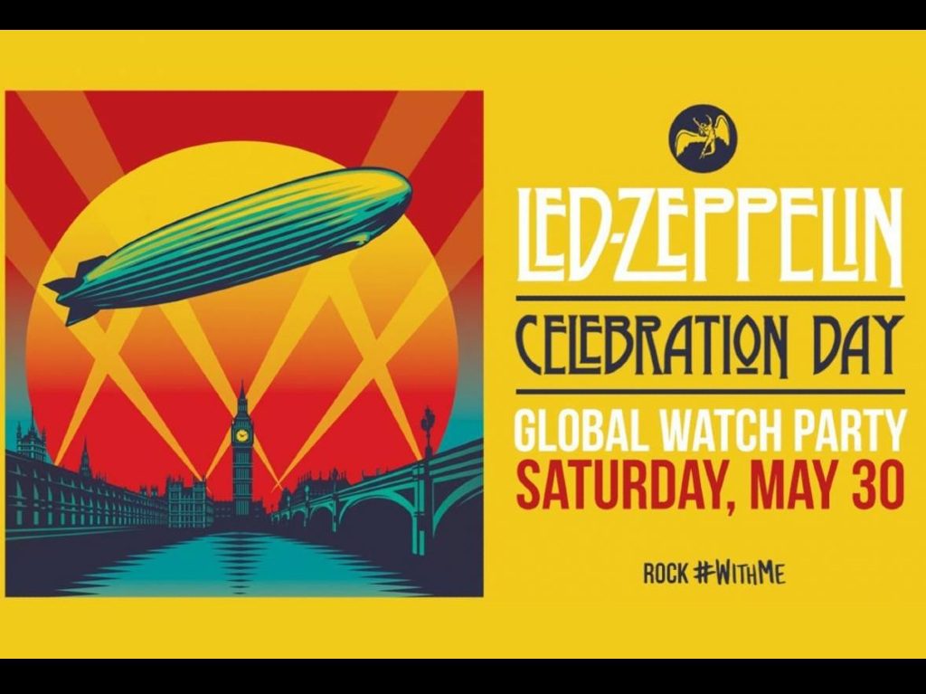 Led Zeppelin: Celebration Day en streaming en alta fidelidad durante tres días