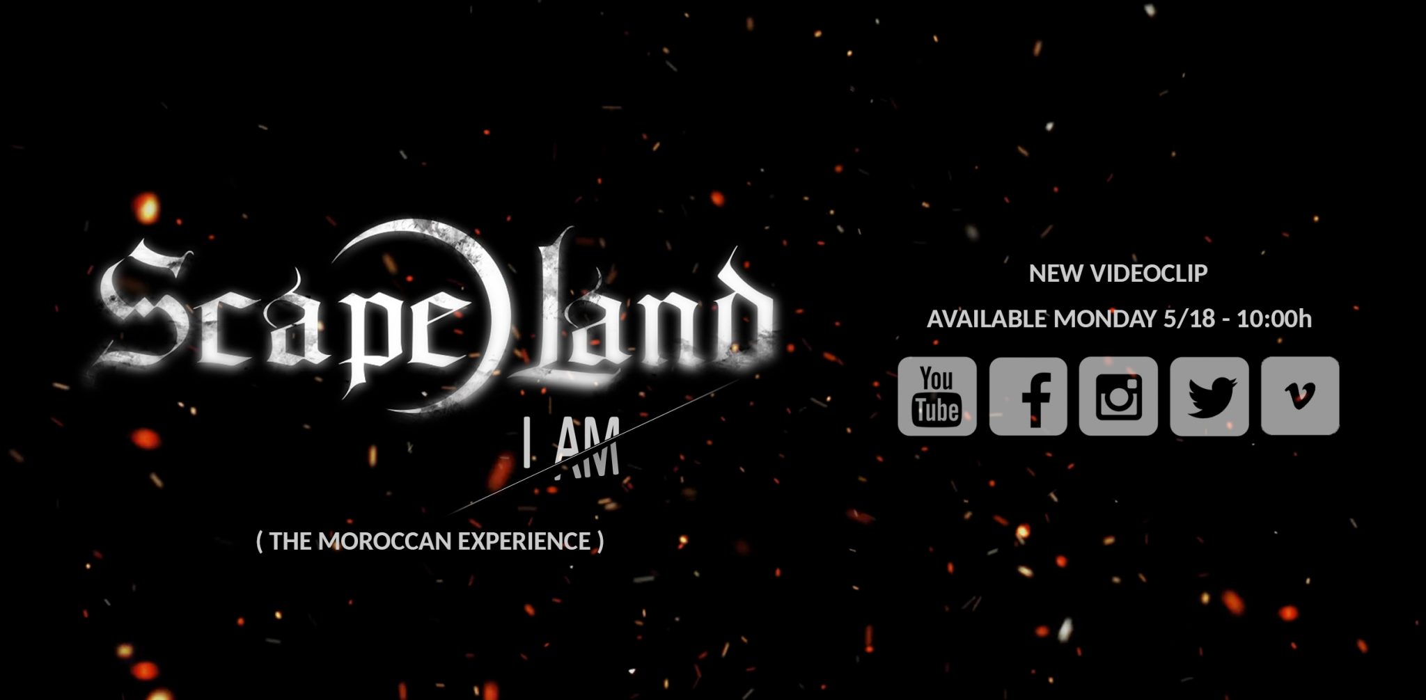 Nuevo videoclip de Scape Land – «I am» – The Moroccan Experience