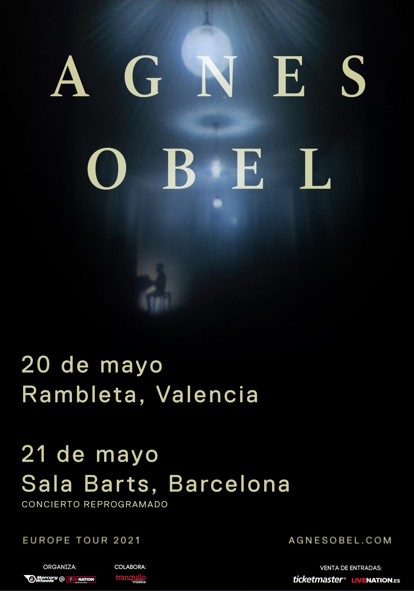 Agnes Obel pasará por Barcelona y Valencia en mayo de 2021