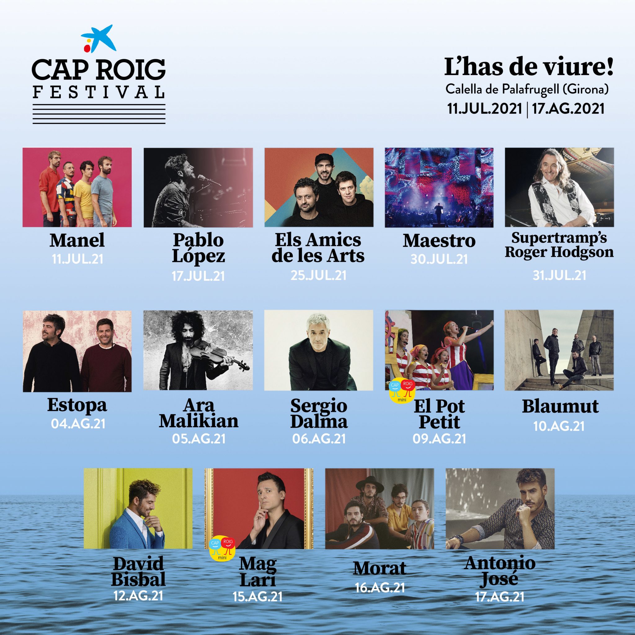 Festival de Cap Roig pospone la Edición 2020 y primeros conciertos de 2021