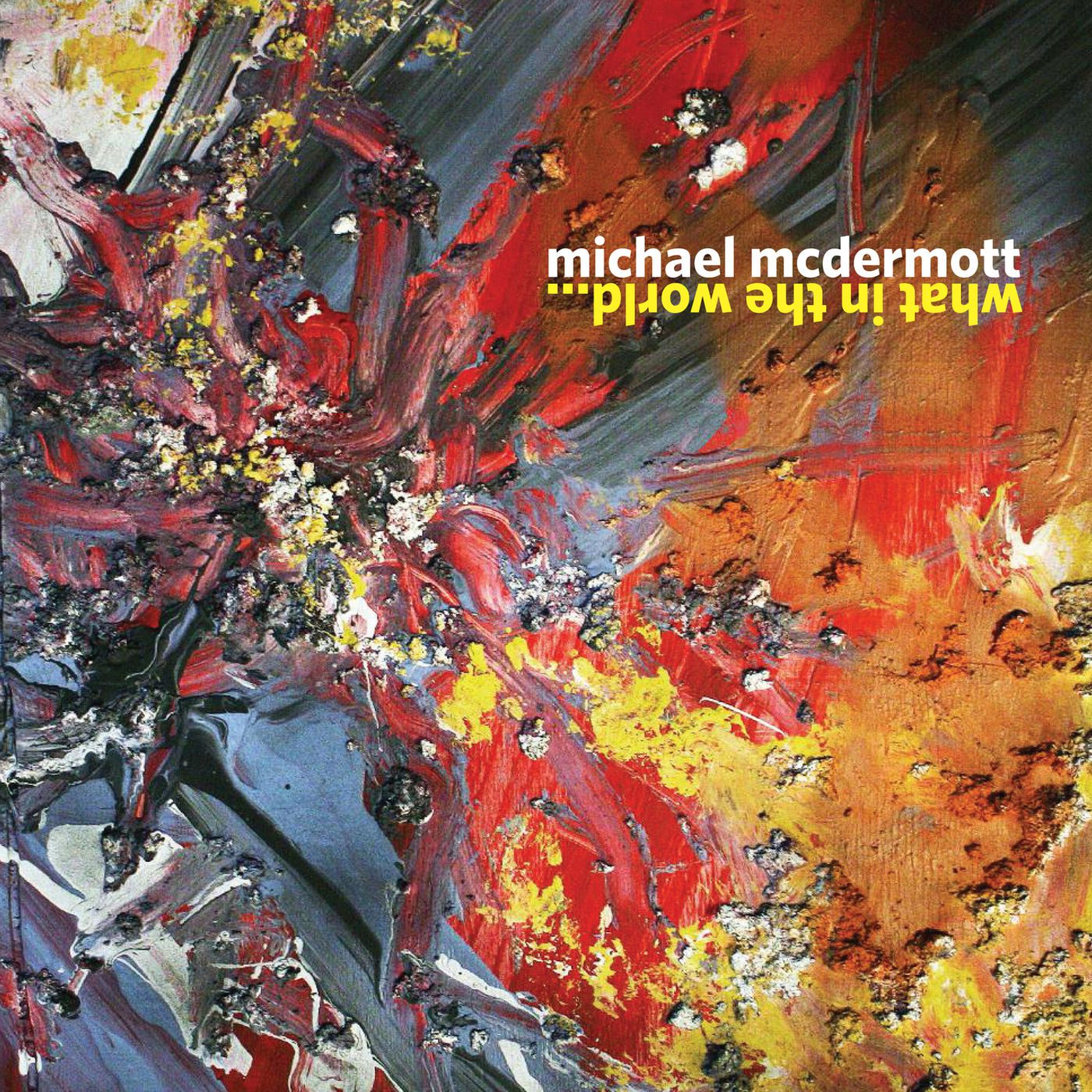 MICHAEL McDERMOTT – WHAT IN THE WORLD