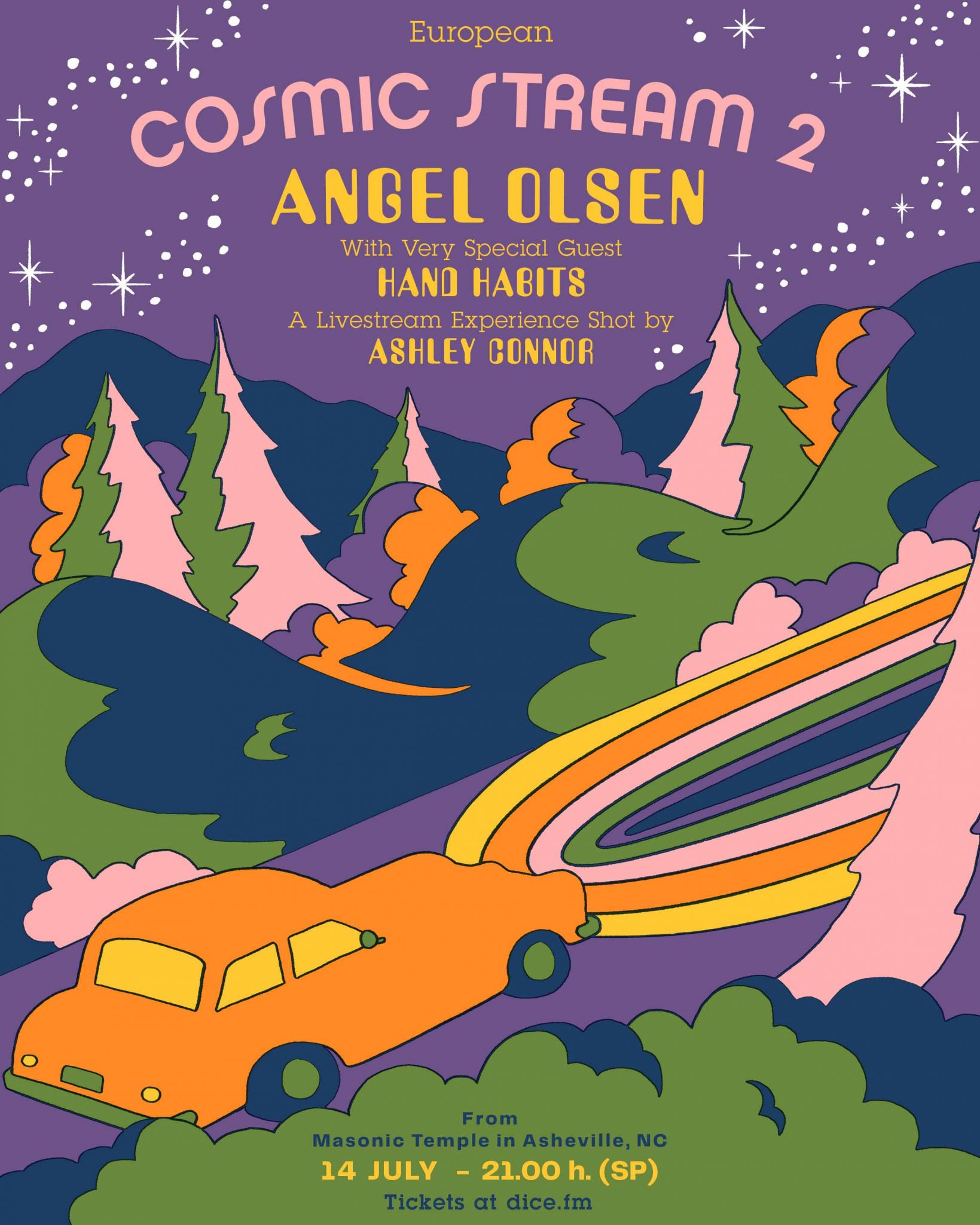 Mañana martes, Angel Olsen y su “Cosmic Stream 2”