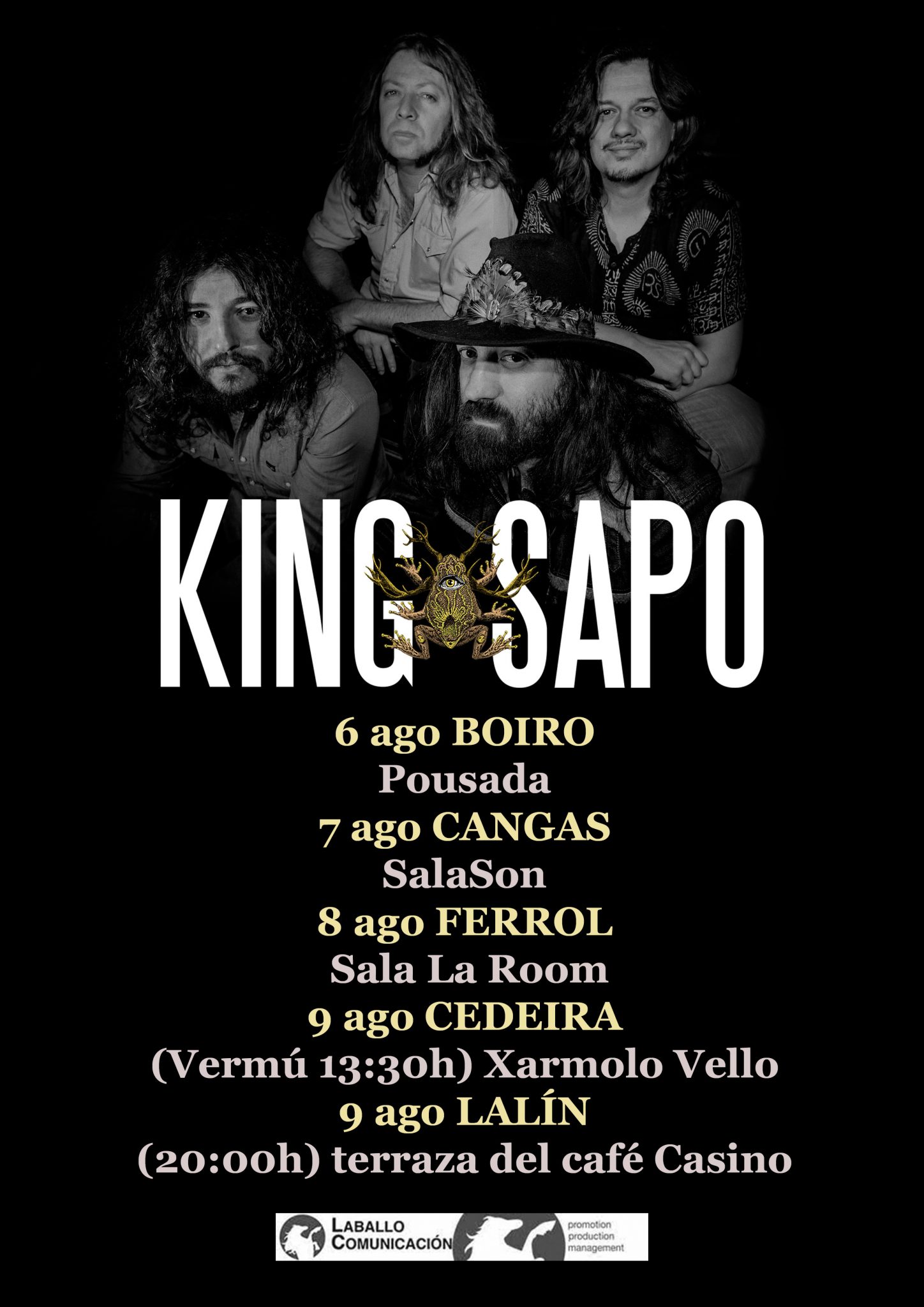 Gira de KING SAPO por Galicia