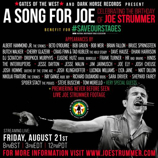 Celebración Del Que Sería El 68 Cumpleaños De Joe Strummer