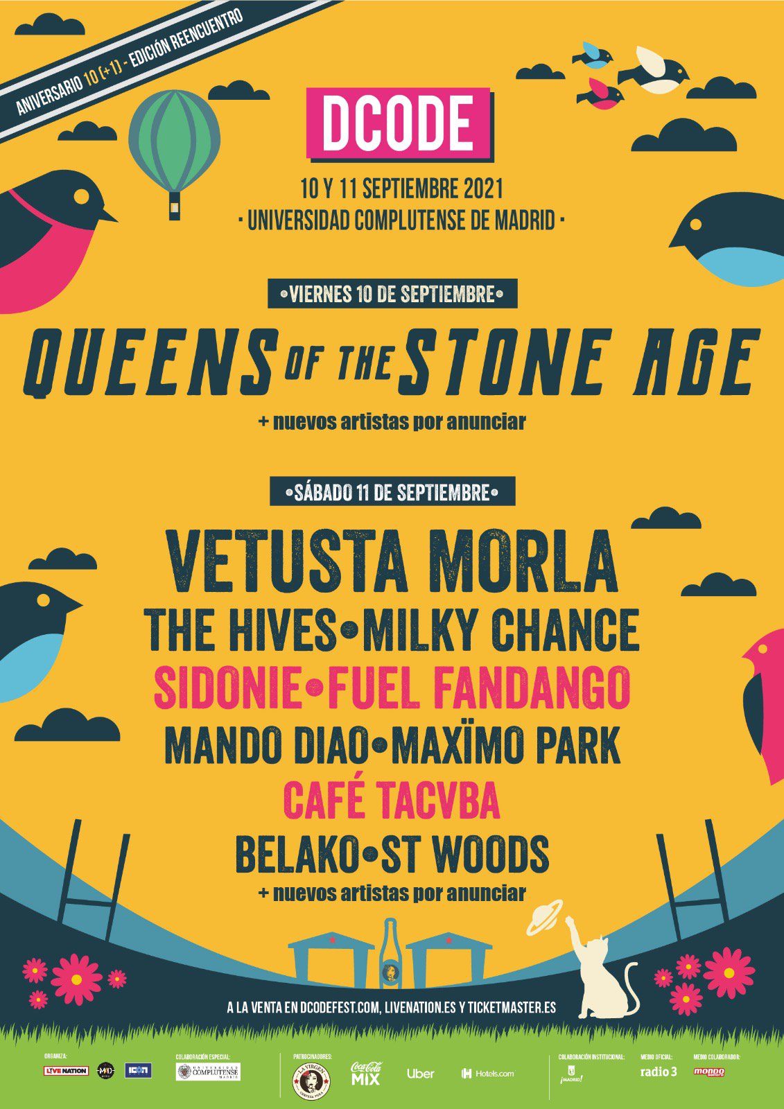 Queens Of The Stone Age, cabeza de cartel del viernes en DCODE 2021