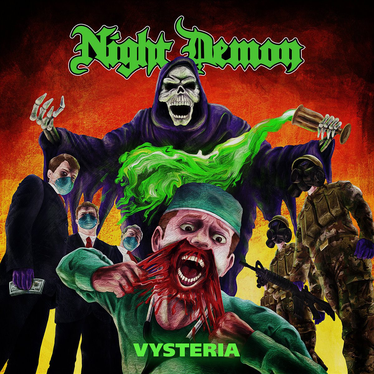Night Demon – Vysteria (2020)