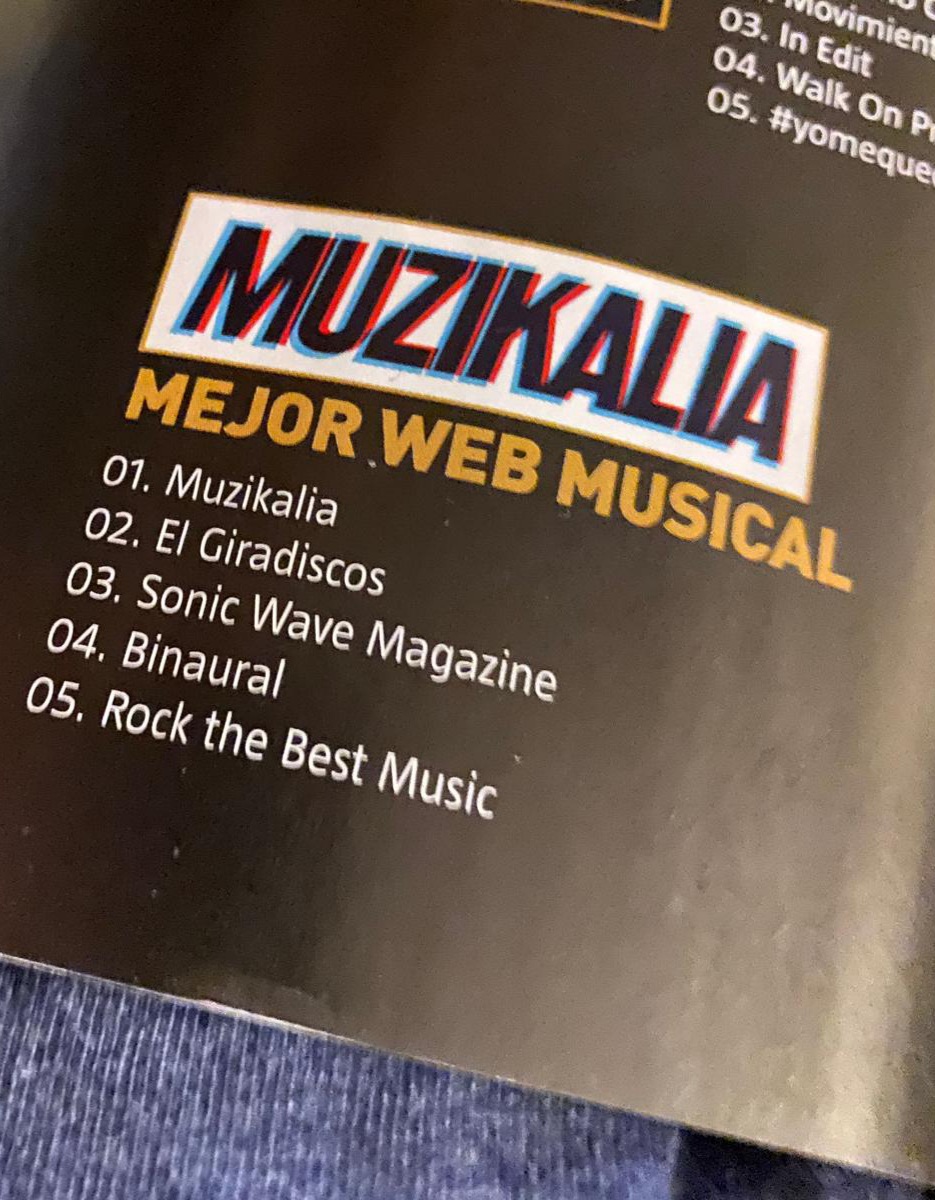 Rock TheBestMusic quinta mejor web de música según Ruta66
