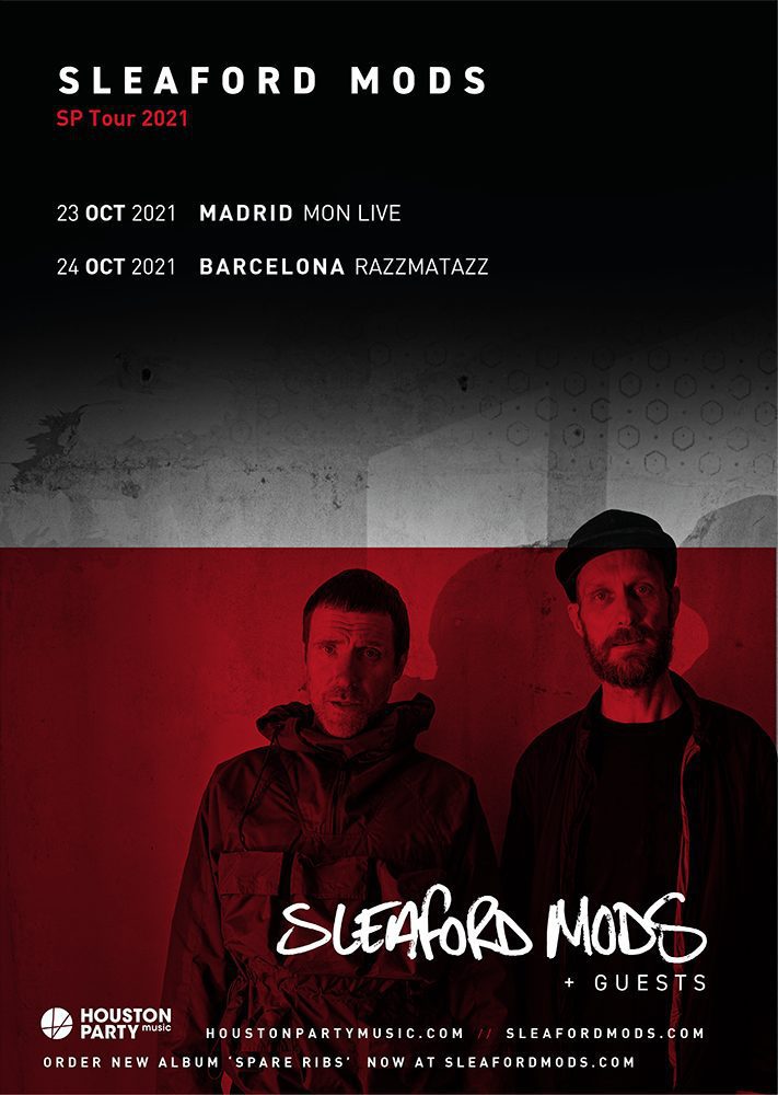 Sleaford Mods, en octubre en Madrid y Barcelona para presentar “Spare Ribs”