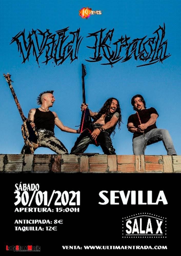 Wild Krash anuncian concierto de presentación en Sevilla el día 30