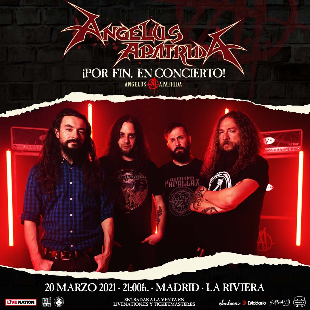 Angelus Apatrida presentarán su nuevo álbum en Madrid