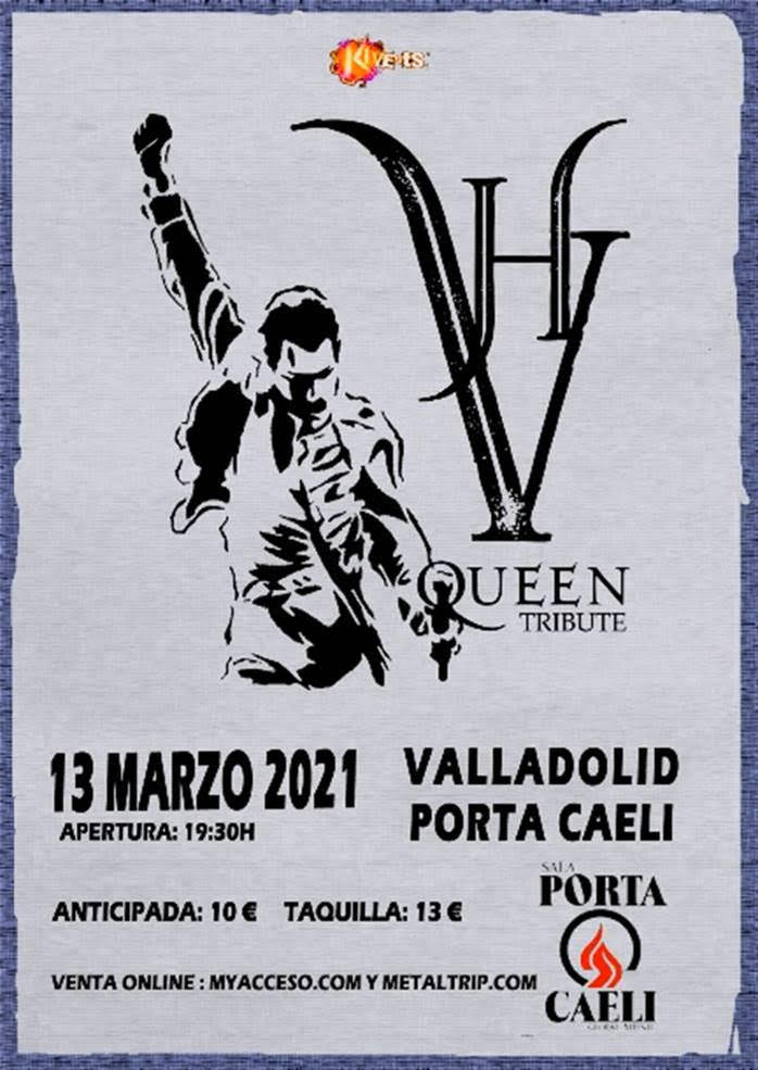 VH Queen Tribute en concierto en Valladolid