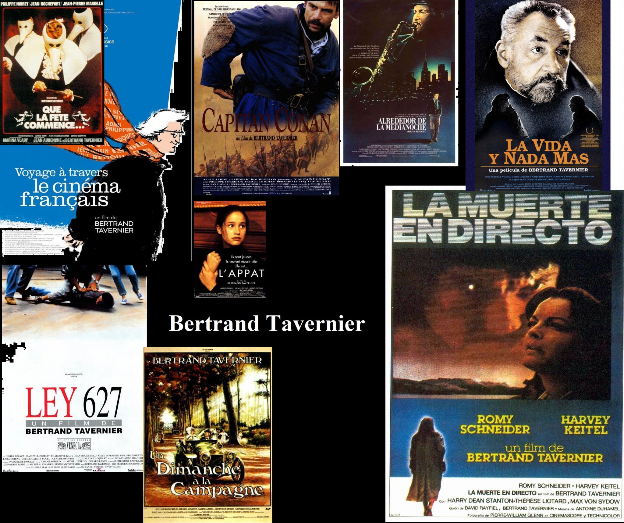 Ayer falleció Bertrand Tavernier