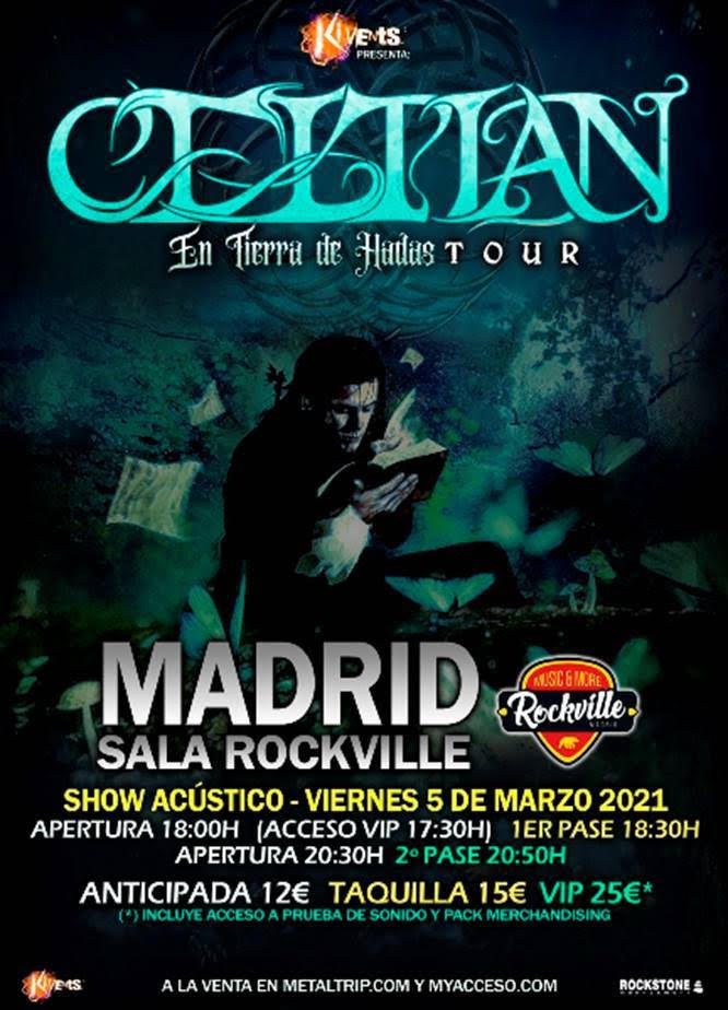 Celtian este viernes en Madrid “En Tierra de Hadas” en acústico