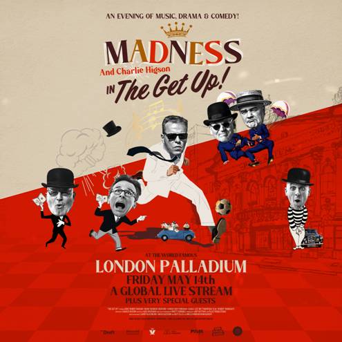 MADNESS – CONCIERTO EXCLUSIVO en streaming, desde el LONDON PALLADIUM