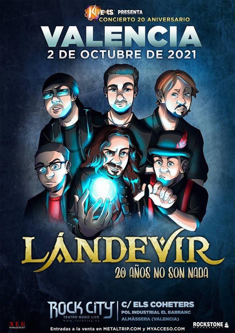 Landevir anuncia conciertos en Madrid y Valencia