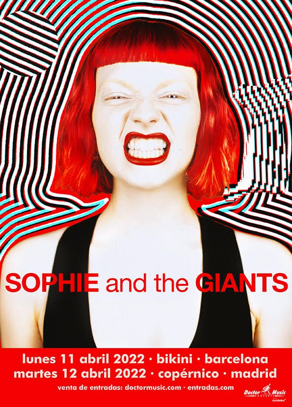 Sophie and The Giants visitarán España en abril de 2022