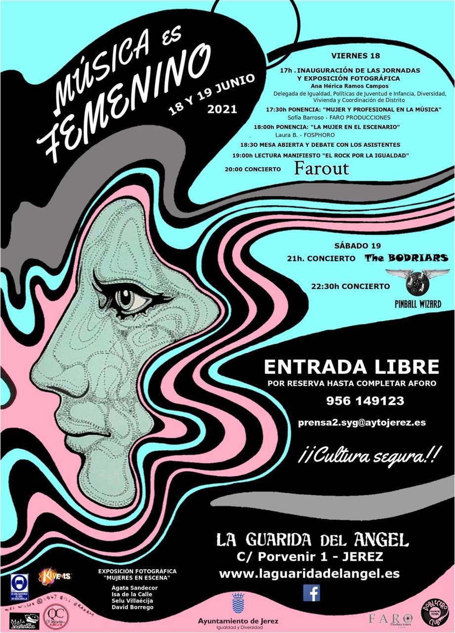 Jornadas MÚSICA ES FEMENINO, 18 y 19 de junio en Jerez