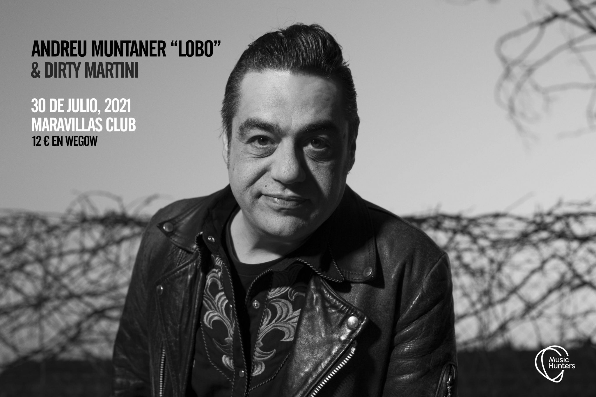 Andreu Muntaner ¨Lobo¨ (Trogloditas) presenta concierto en Madrid