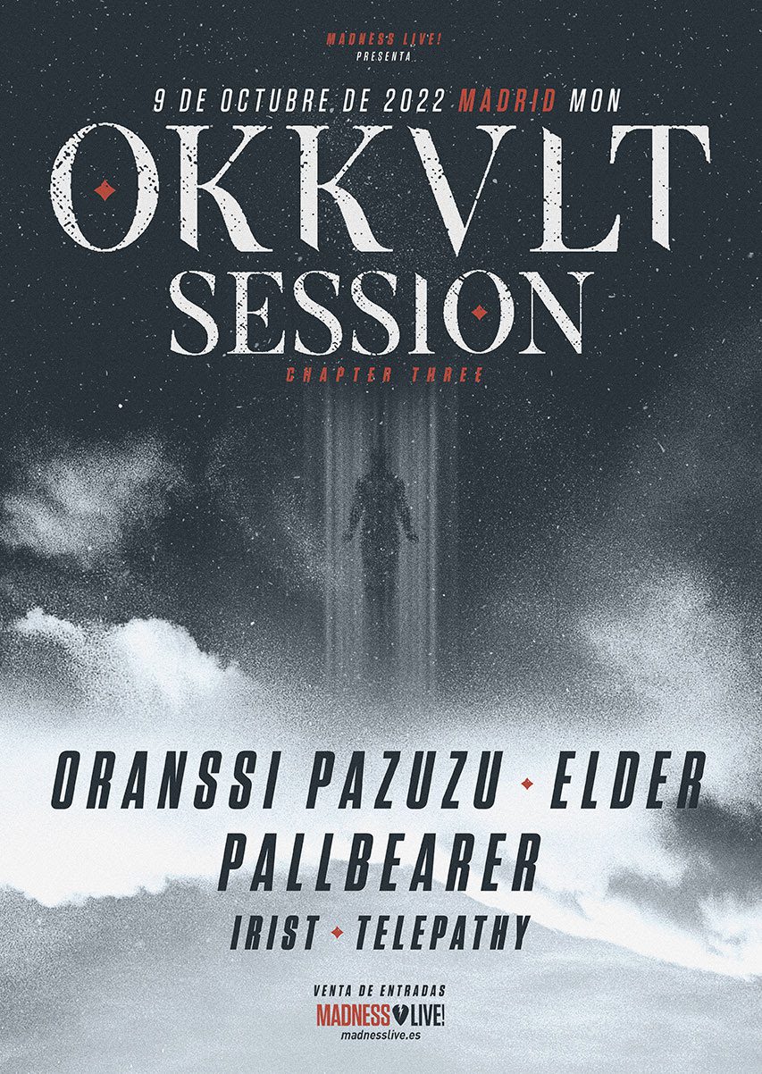 Okkult Session III pospuesto a octubre de 2022:  Oranssi Pazuzu, Elder, Pallbearer