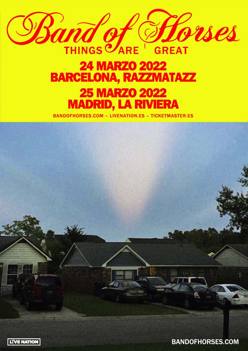 Band of Horses presentará su nuevo álbum en Barcelona y Madrid