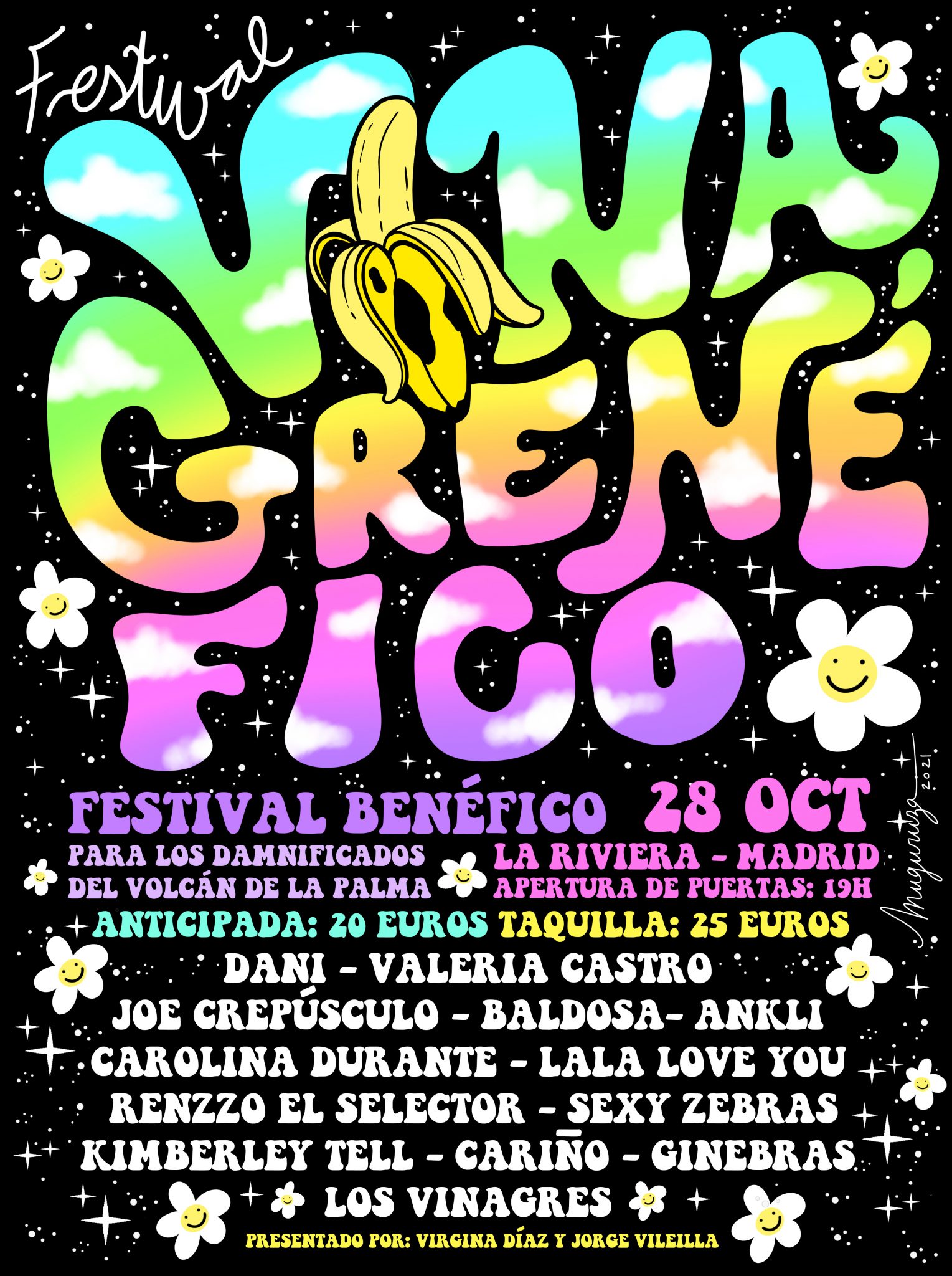 Festival benéfico VINAGRENÉFICO por LA PALMA